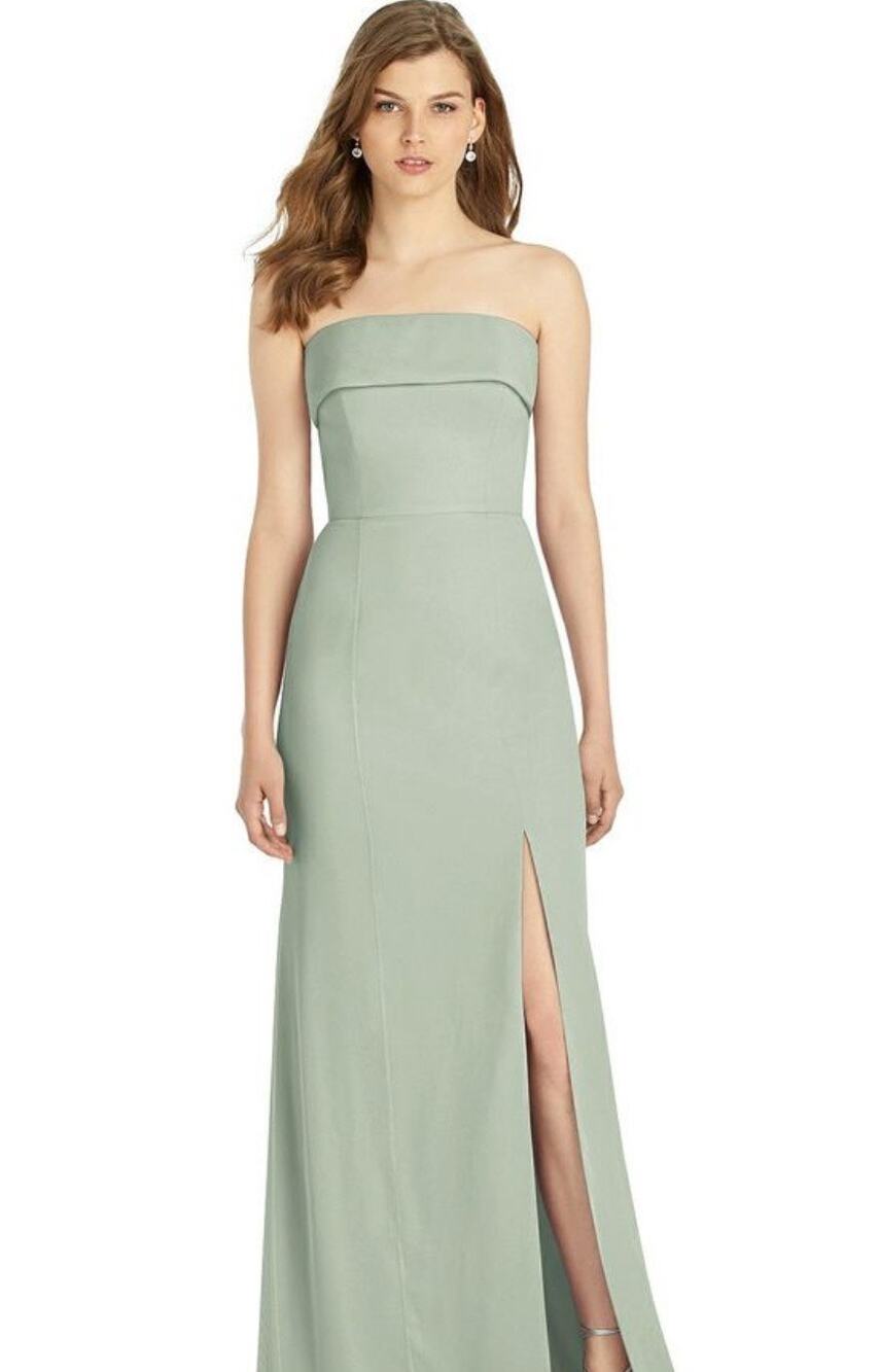 NWT Bella Bridesmaids Lux Chiffon Staples Dress. Size 12-R